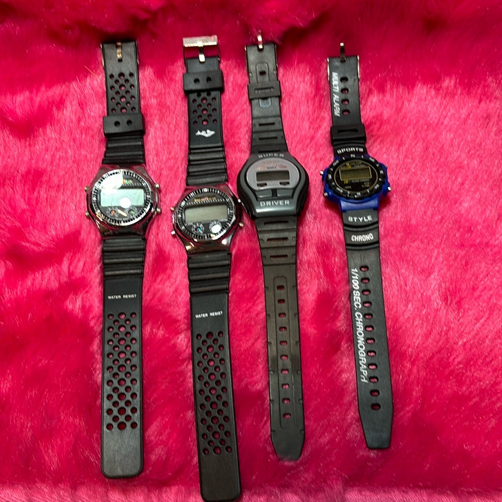 7 for $20 Bundle of Vintage Digital Watches